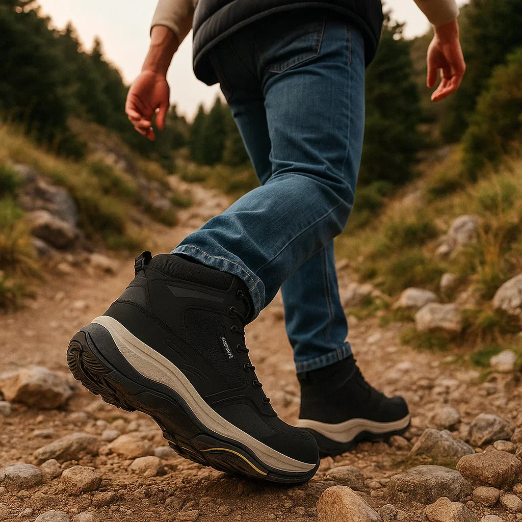 TrekBoots™ - Scarponi da Trekking che Allenano le tue gambe mentre cammini