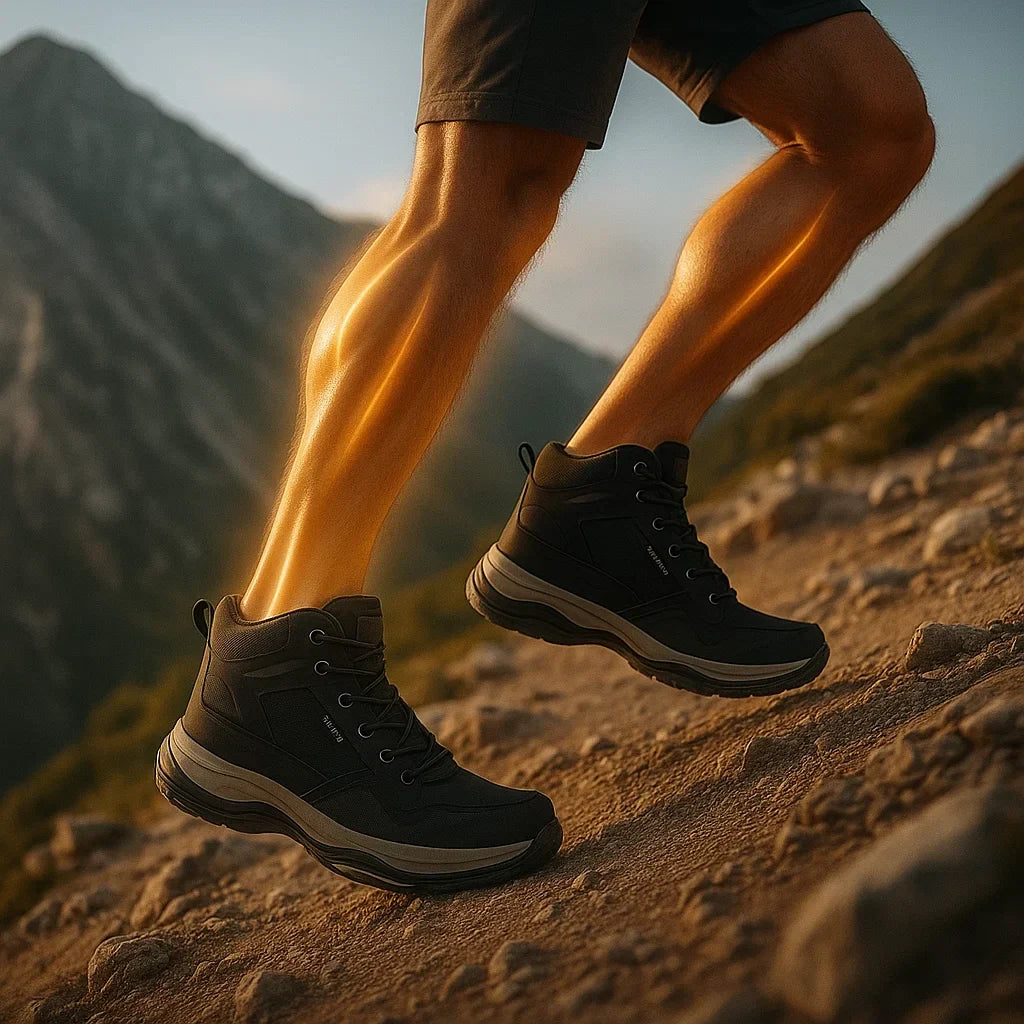 TrekBoots™ - Scarponi da Trekking che Allenano le tue gambe mentre cammini